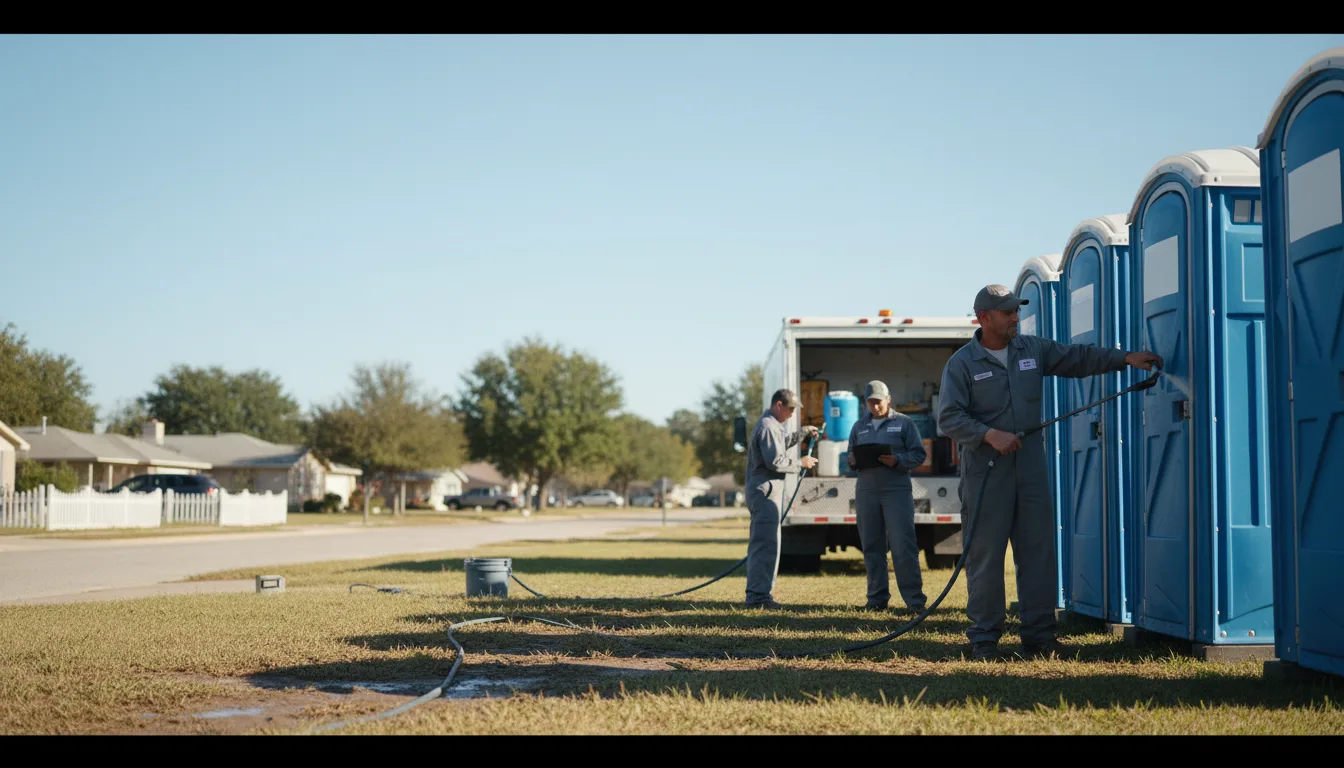 Long-Term Portable Toilet Rental in Falmouth, MI near me